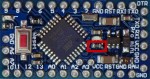 Remove Limit Resistor to disable power indicator